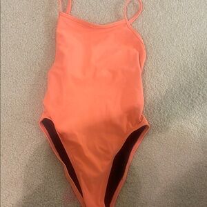 Jolyn Clothing Orange One Piece Swimsuit